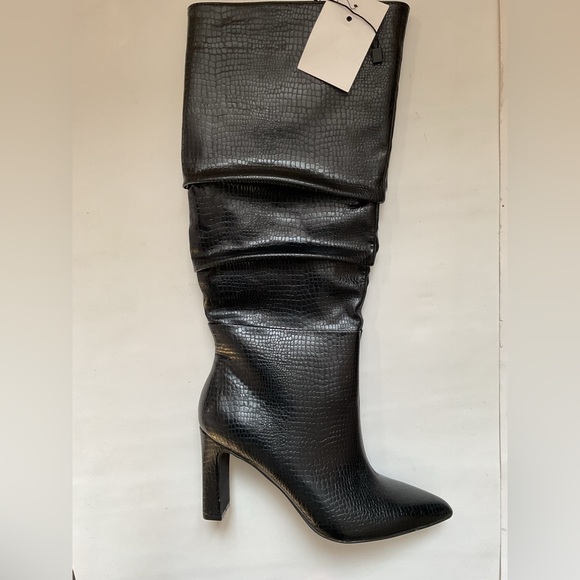 Vero Moda Ruched Heeled Boots - Picture 4 of 10